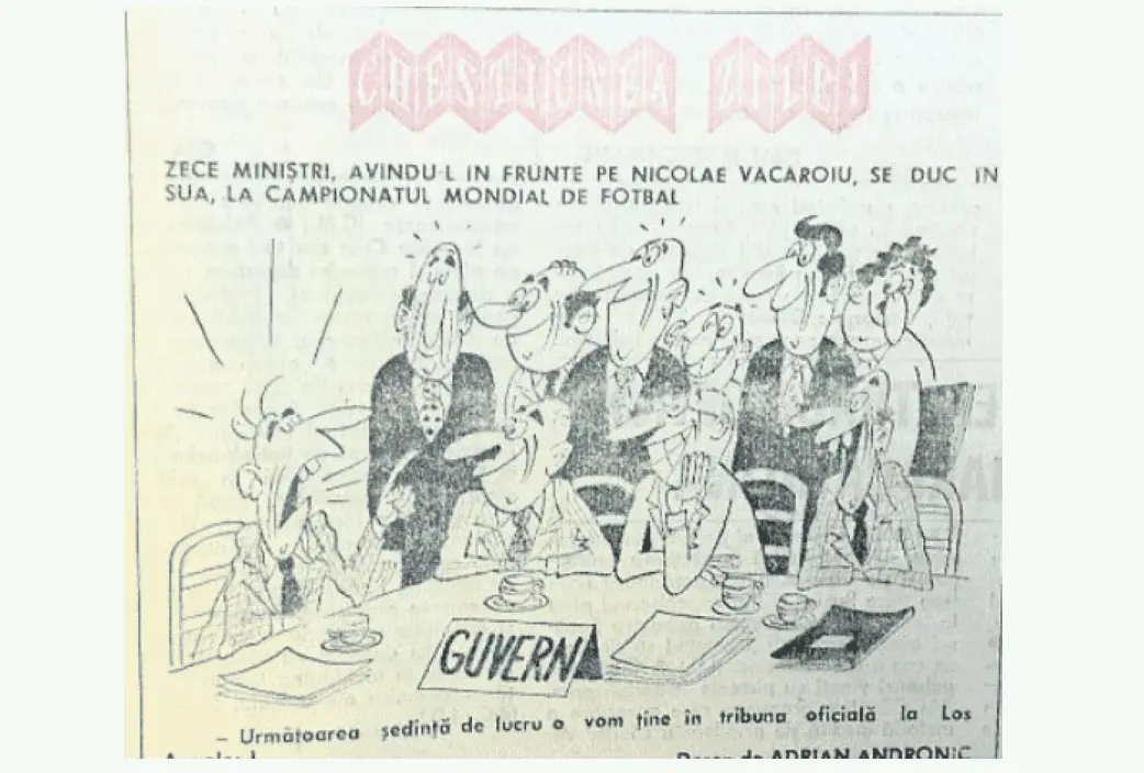 Adrian ANDRONIC, caricaturist