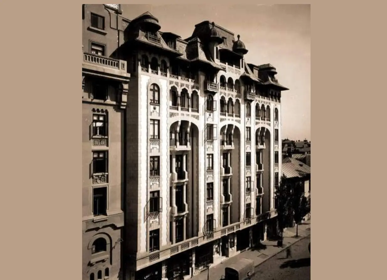 Blocul Societatea Astra Română din București. bd. Hristo Botev