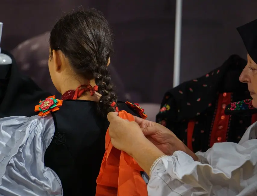 Elisabeta Filep, păstrătoarea portului din Sic - Cluj