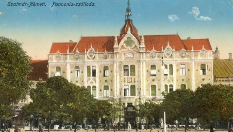 Hotel Dacia din Satu Mare, piața Libertății