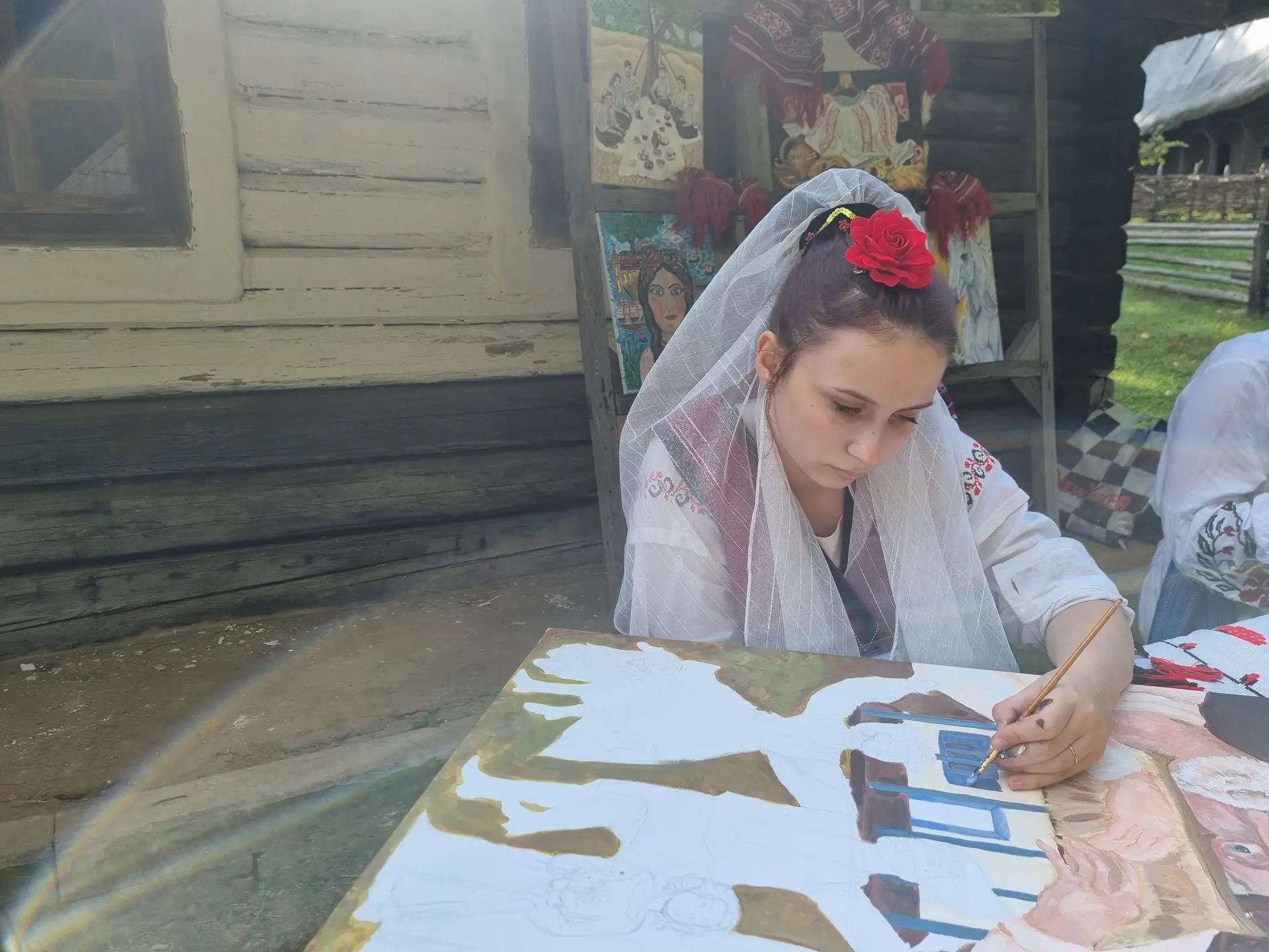 Iacob Bianca Maria, pictură naivă