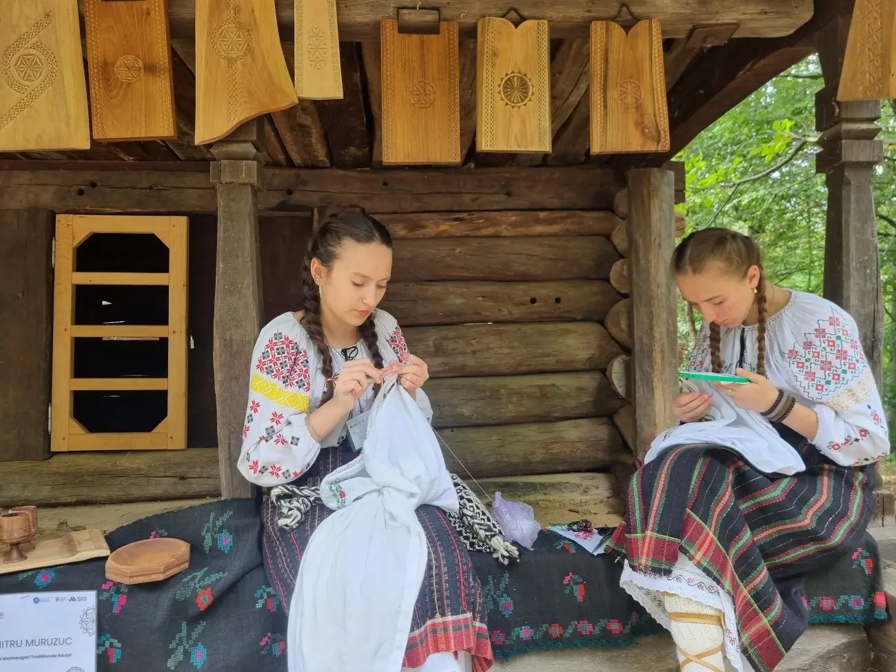 Bejenari Mihaela, broderie