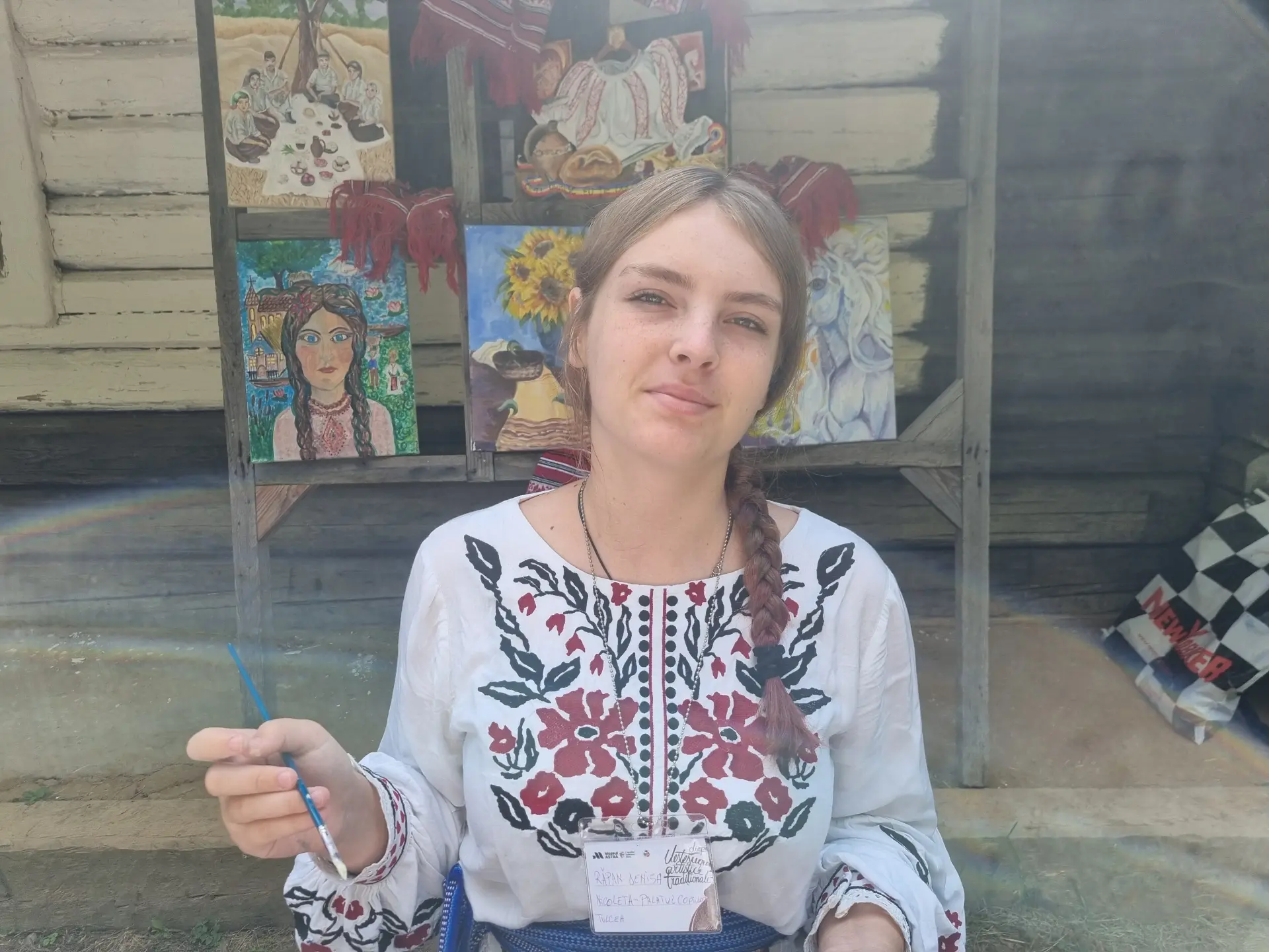 Răpan Denisa Nicoleta, pictură naivă