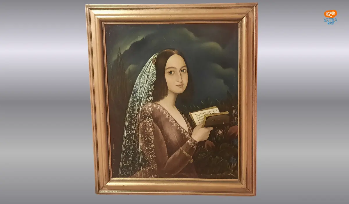 Mauriciu LOEFFLER — Portret de femeie (1838–1841) – Mauriciu Loeffler