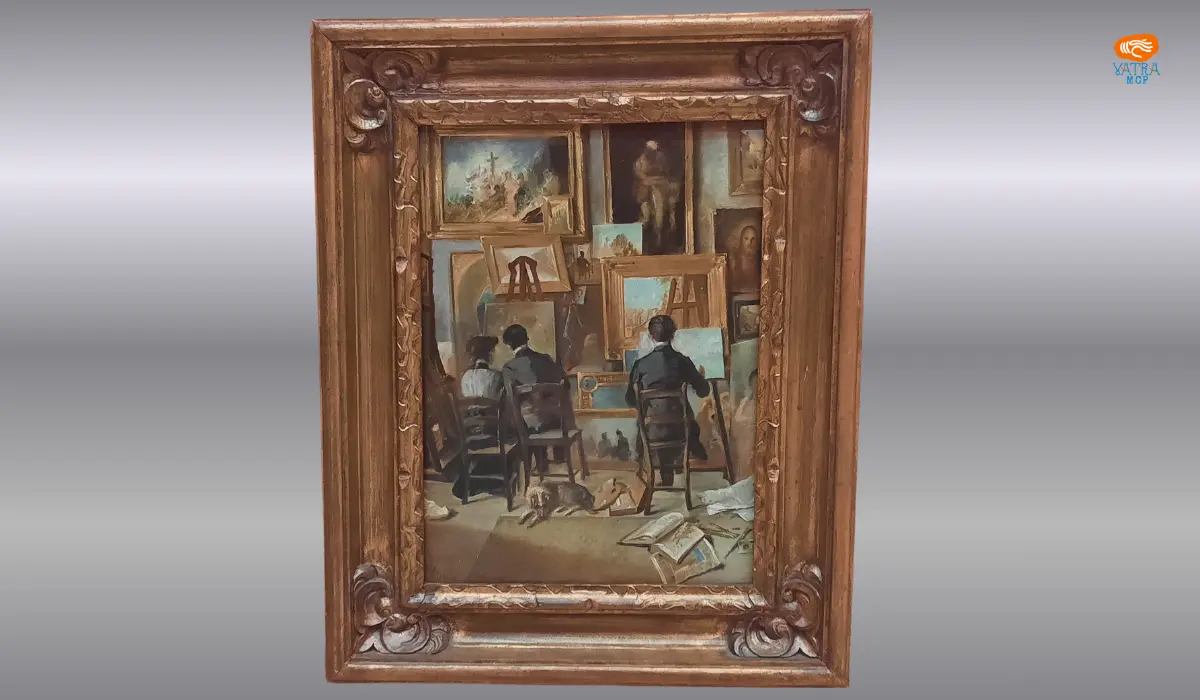 Interior de atelier (1904) – Gheorghe Ioanid