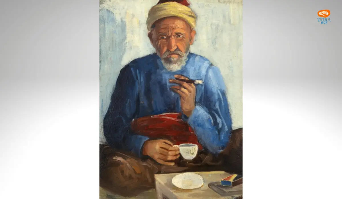 Ahmet-Ali savurându-și cafeaua – Aurelia Maria Frânculescu