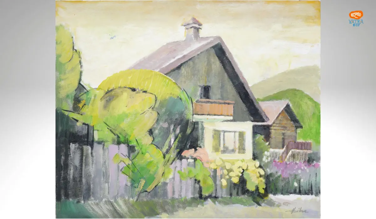 Morzine, casa cu hortensii – Dima Victor