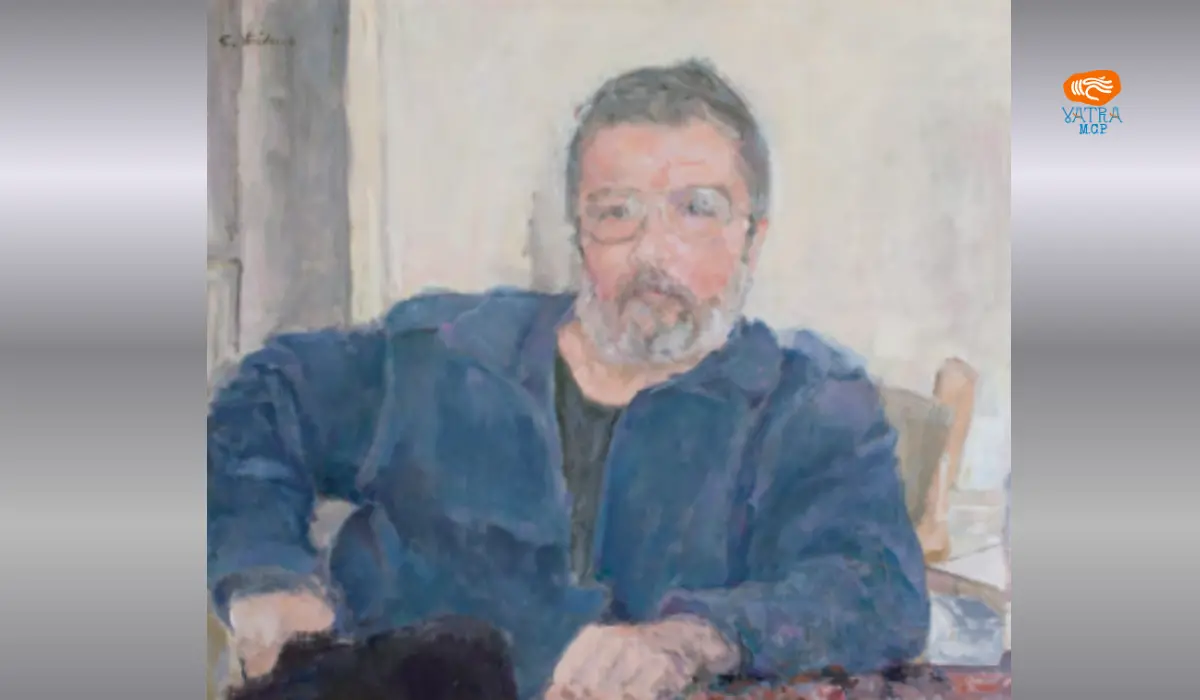 Portretul pictorului Gabriel Catrinescu – Carmen Văideanu-Catrinescu