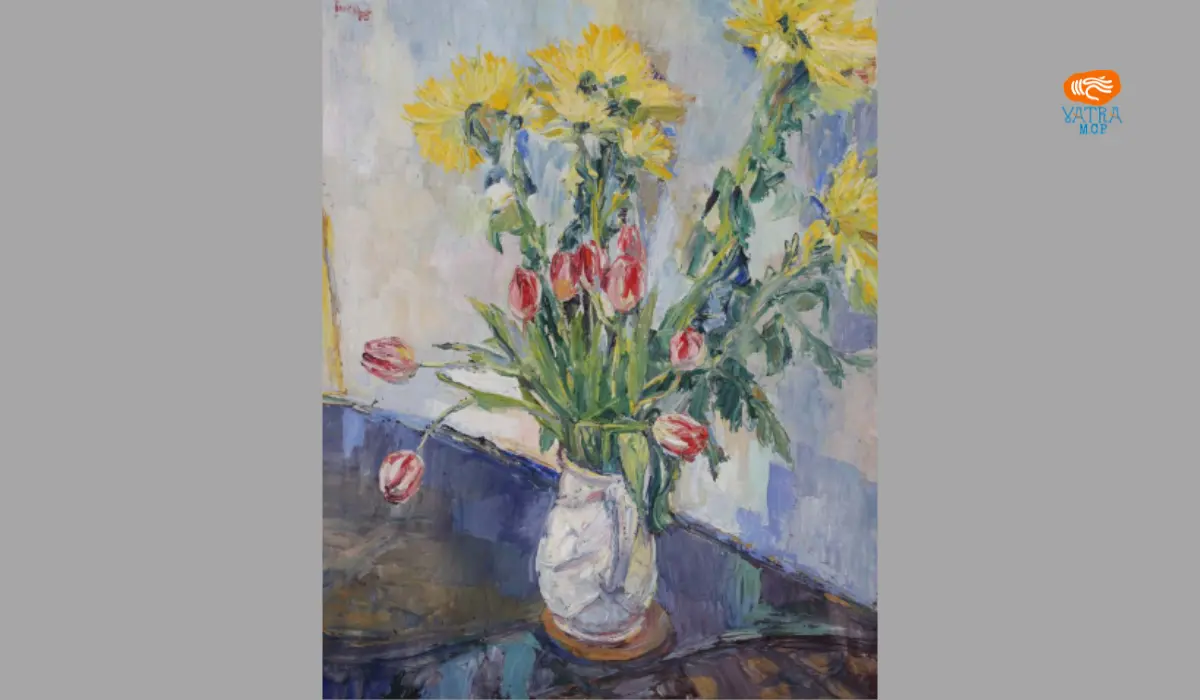 Buchet de toamnă cu lalele – Maria Mărgărita Iuca