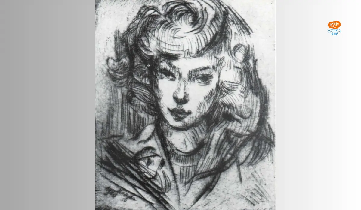 Schiță (gravură) – Magda Smântânescu-Vermeulen