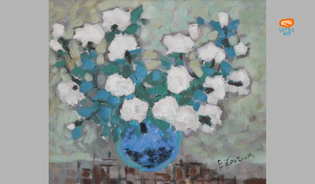 Buchet cu garoafe albe – Eudochia Zavtur