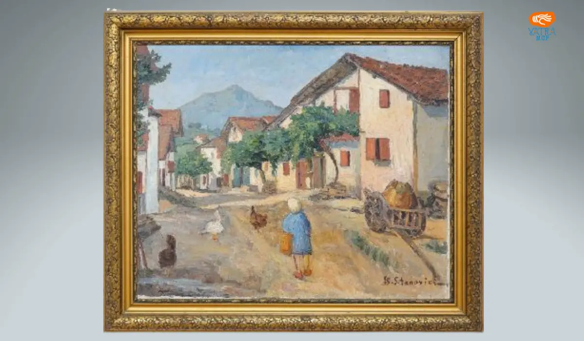 Peisaj la țară – Ion Bica Stanovici