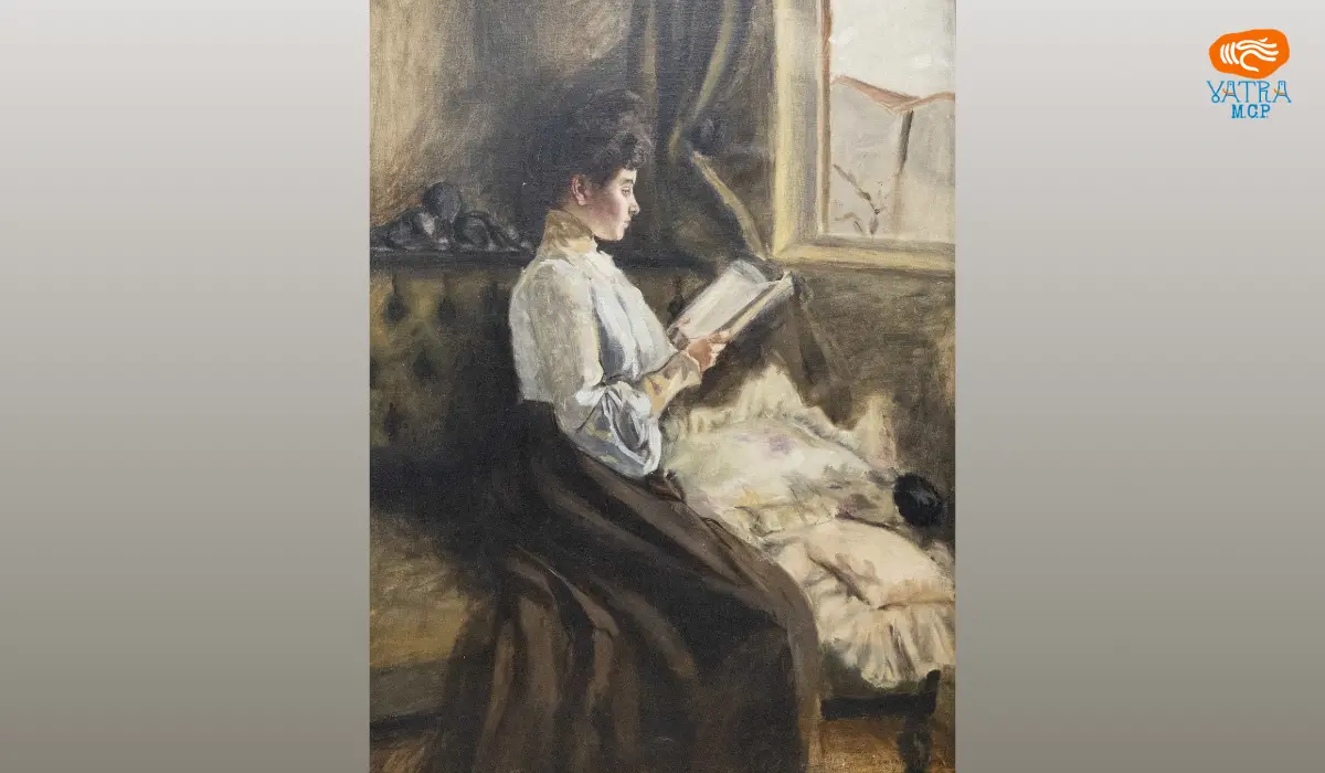 ânără citind (1919) – Nicolae Vermont