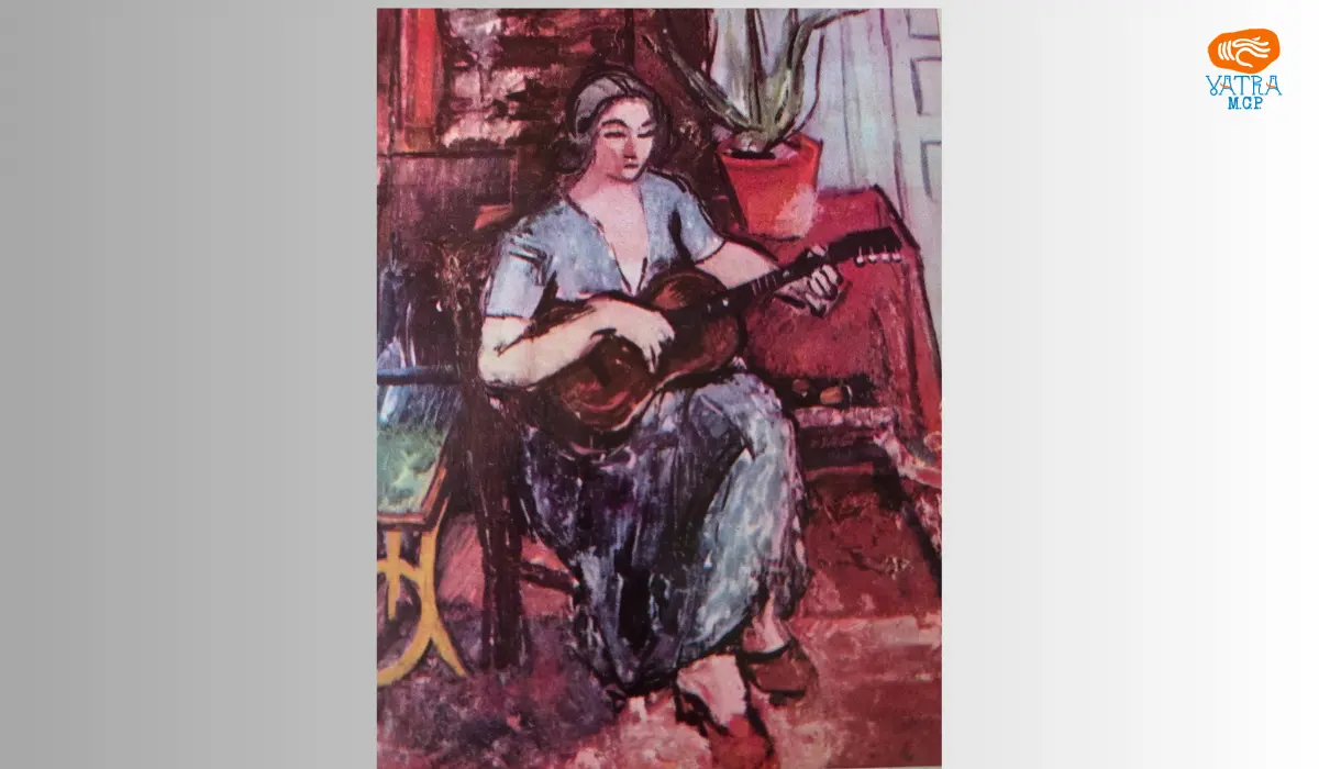 „Femeie cu chitară” – Alexandru Ciucurencu