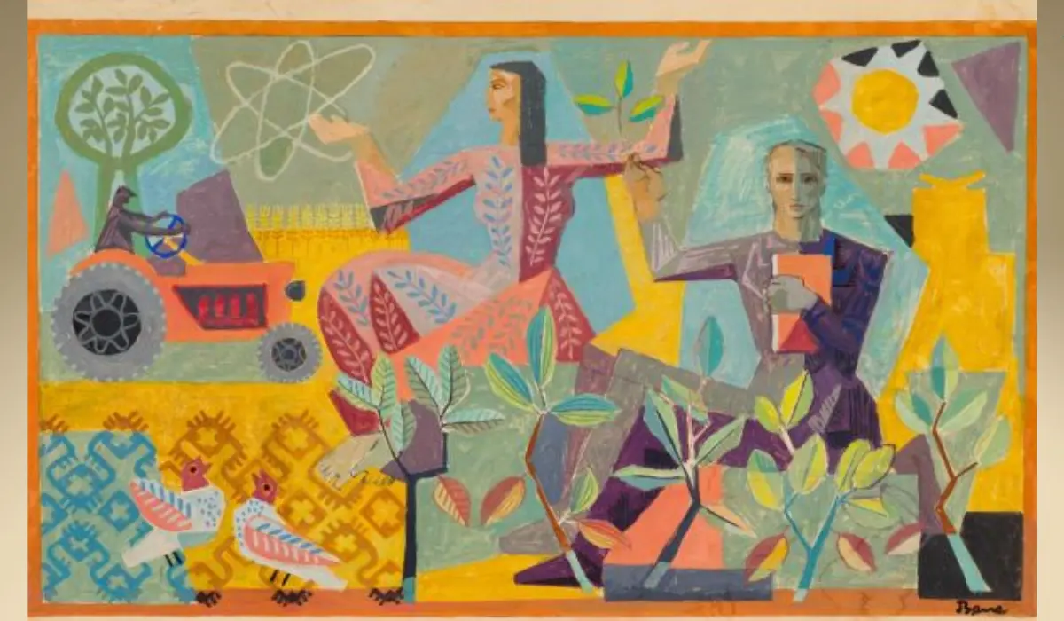 Proiect pentru pictură murală (1960–1980) – Bene József
