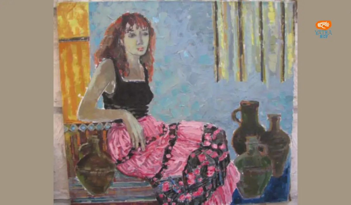 Tânără în fustă roz (2007) – Eudochia Zavtur