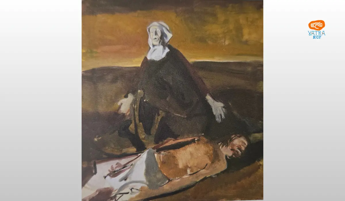 Pietà, studiu (1992) – Corneliu Baba