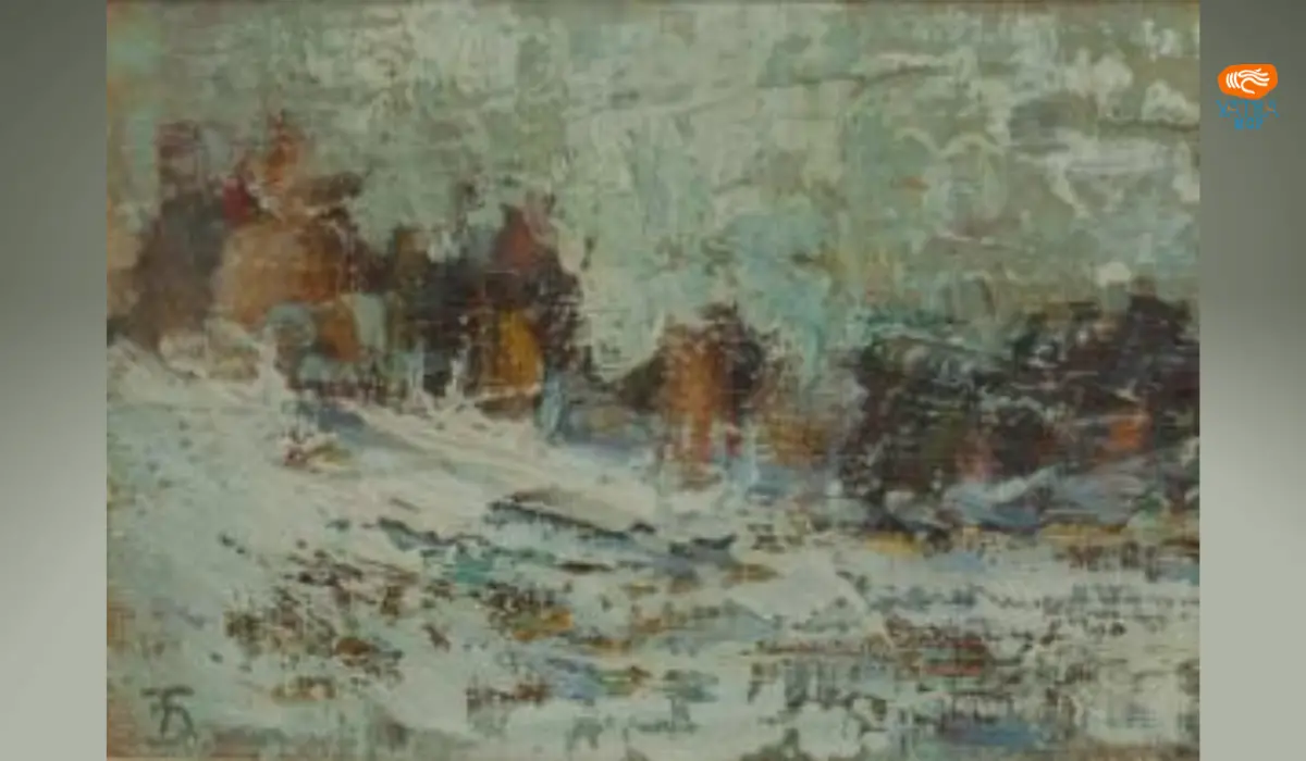 Peisaj de iarnă – Ion Țolaș