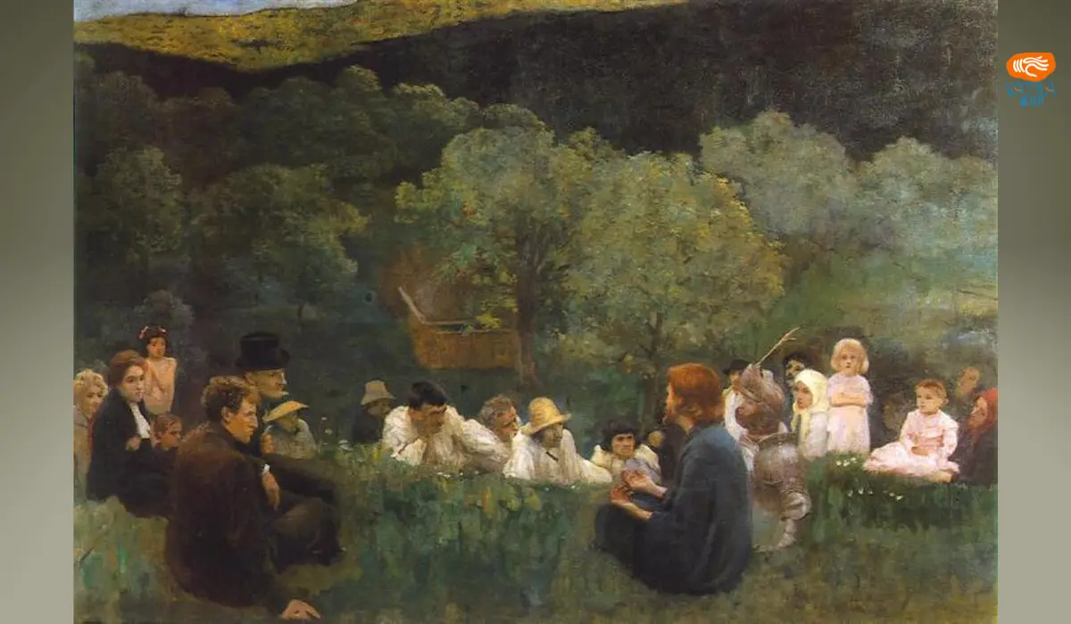 Predica de pe munte (1896) – Károly Ferenczy
