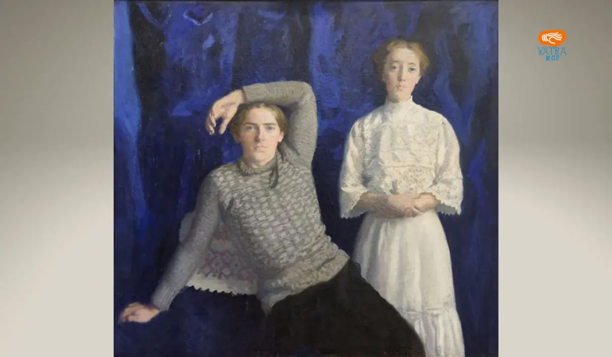 Portret dublu (Béni și Noémi) – Károly Ferenczy