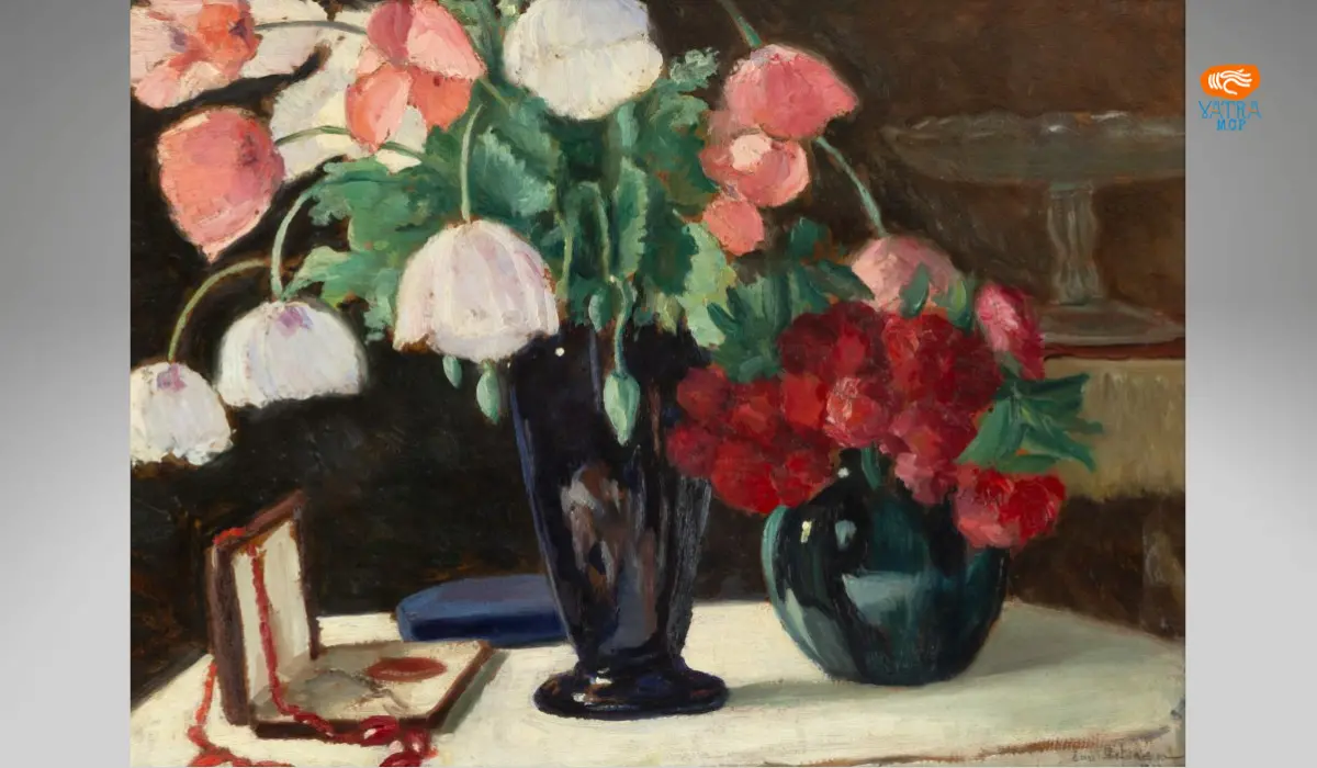 Natură moartă cu lalele – Emil Ștefănescu