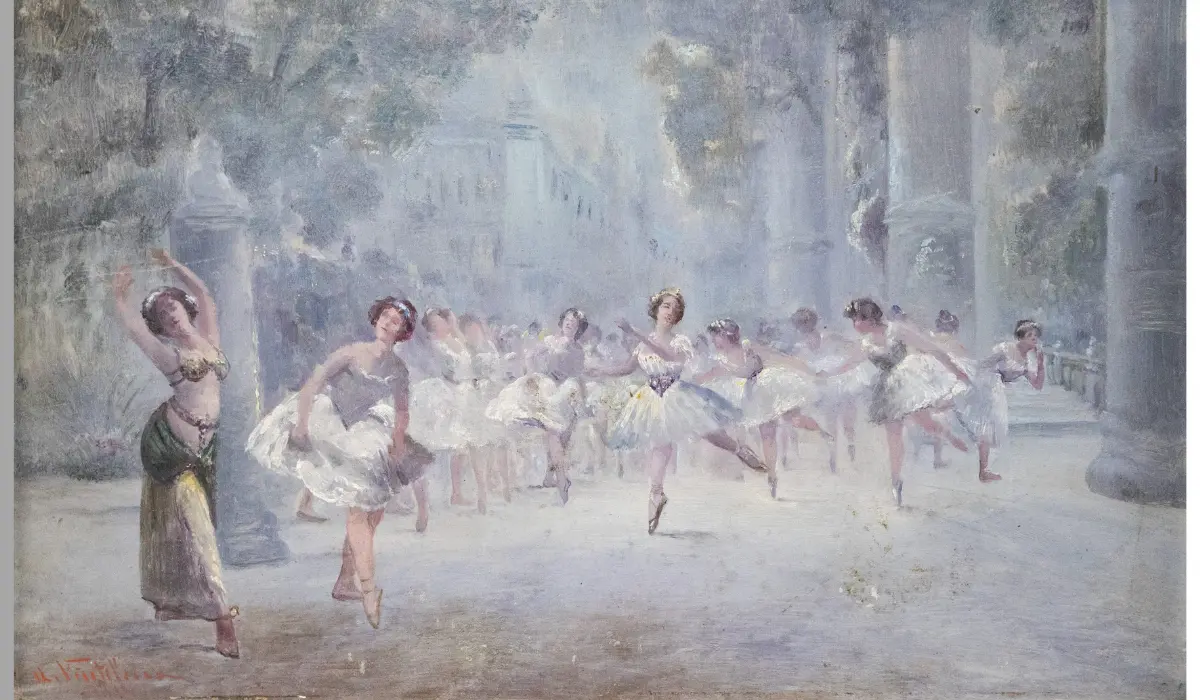 Aurel Vintilescu — Scenă de balet – Aurel Vintilescu