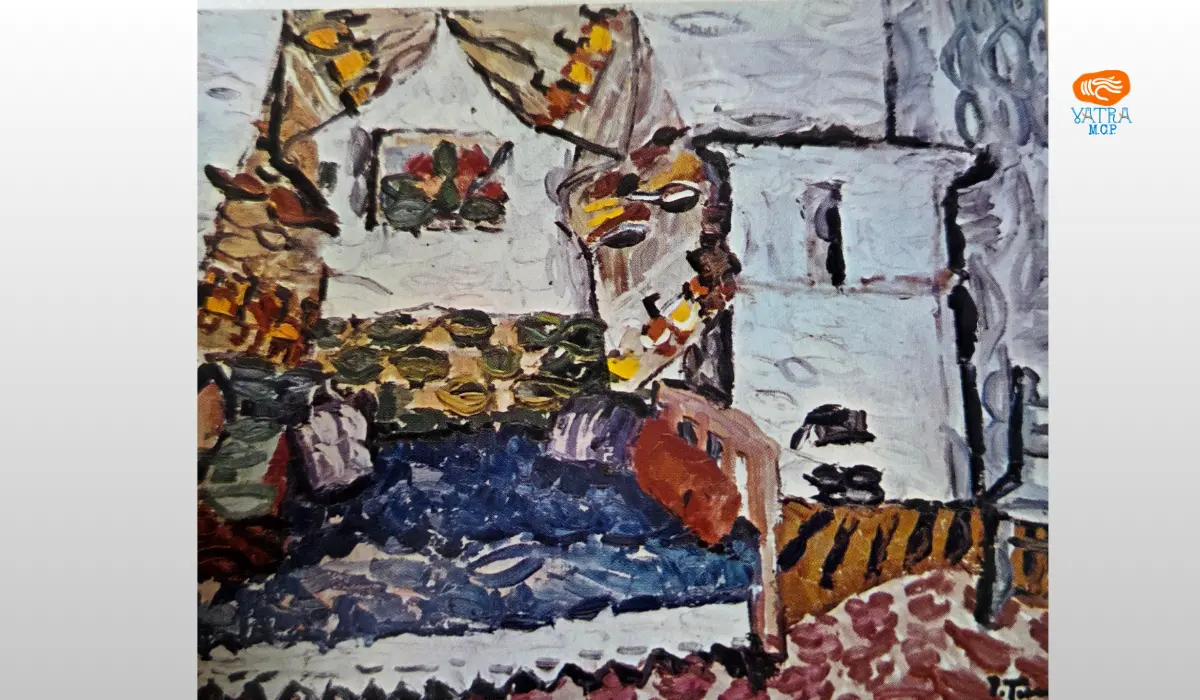 Interior cu șevalet – Ion Țuculescu