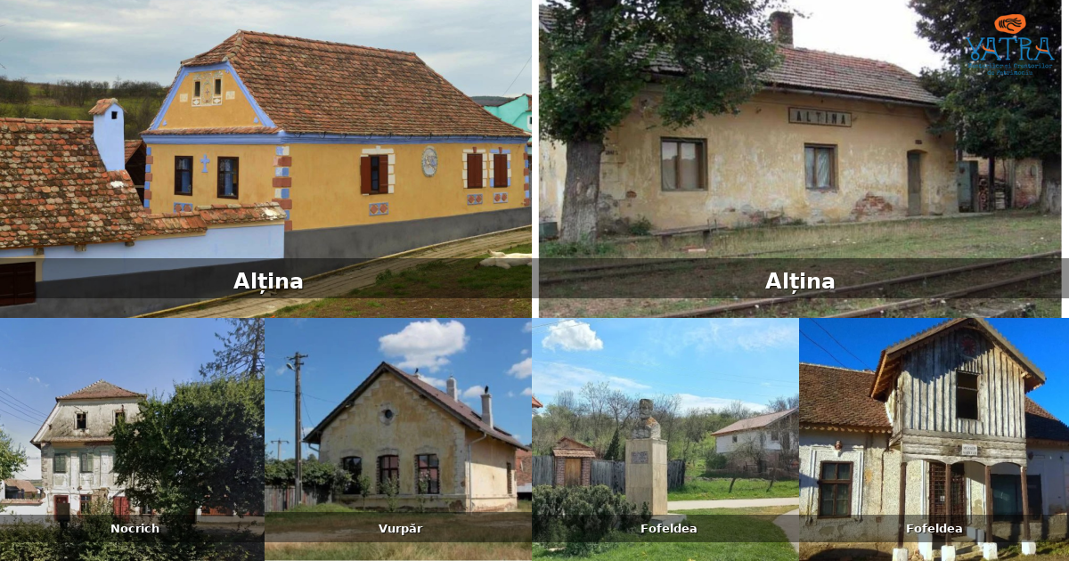 Atracții, monumente și obiective turistice din Alțina
