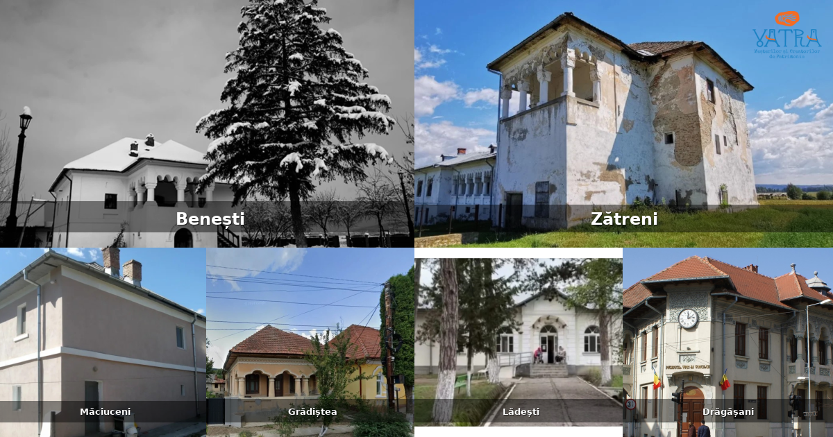 Atracții, monumente și obiective turistice din Benești