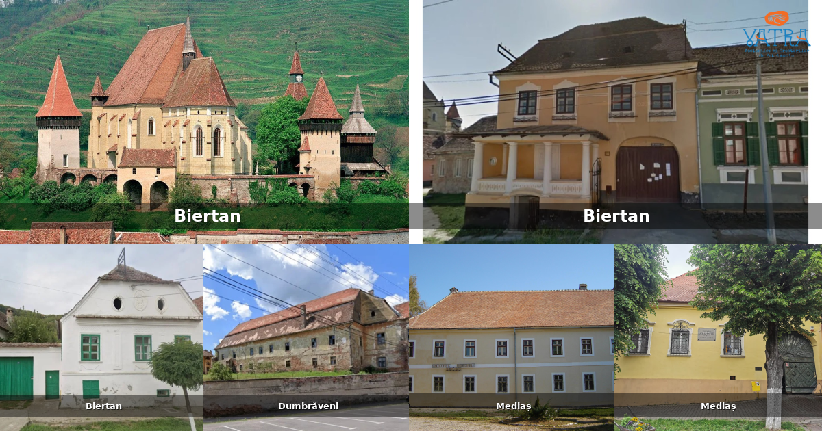 Atracții, monumente și obiective turistice din Biertan