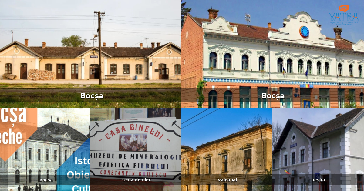 Atracții, monumente și obiective turistice din Bocșa