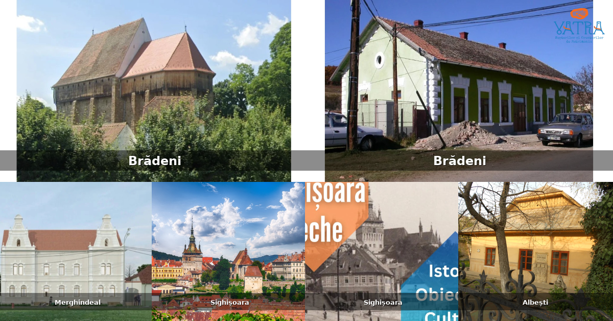 Atracții, monumente și obiective turistice din Brădeni