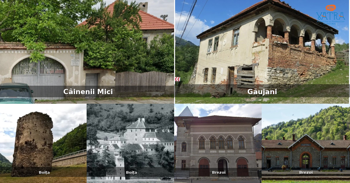 Atracții, monumente și obiective turistice din Câinenii Mici