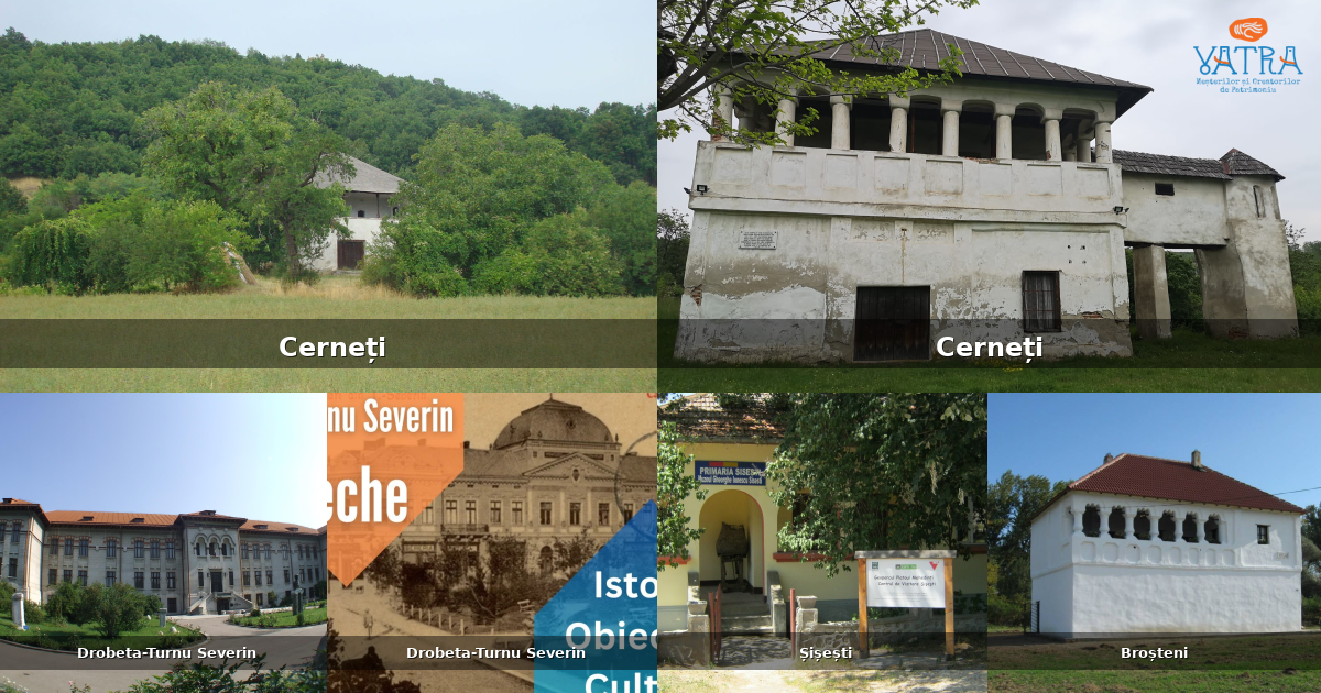 Atracții, monumente și obiective turistice din Cerneți