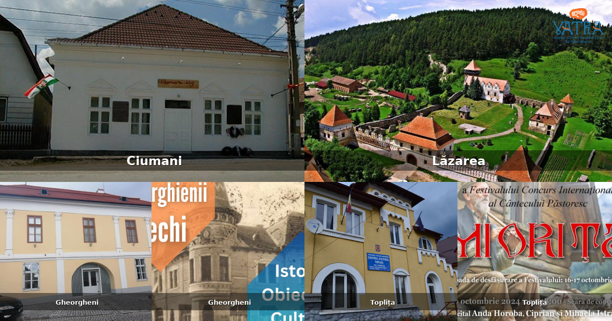 Atracții, monumente și obiective turistice din Ciumani