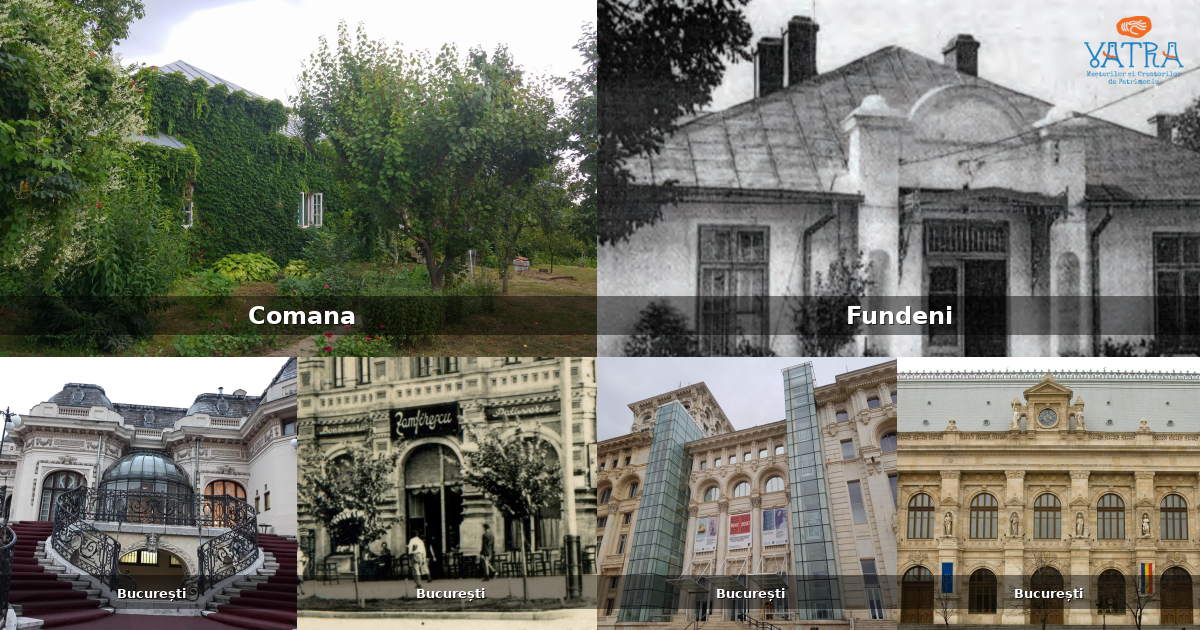 Atracții, monumente și obiective turistice din Comana