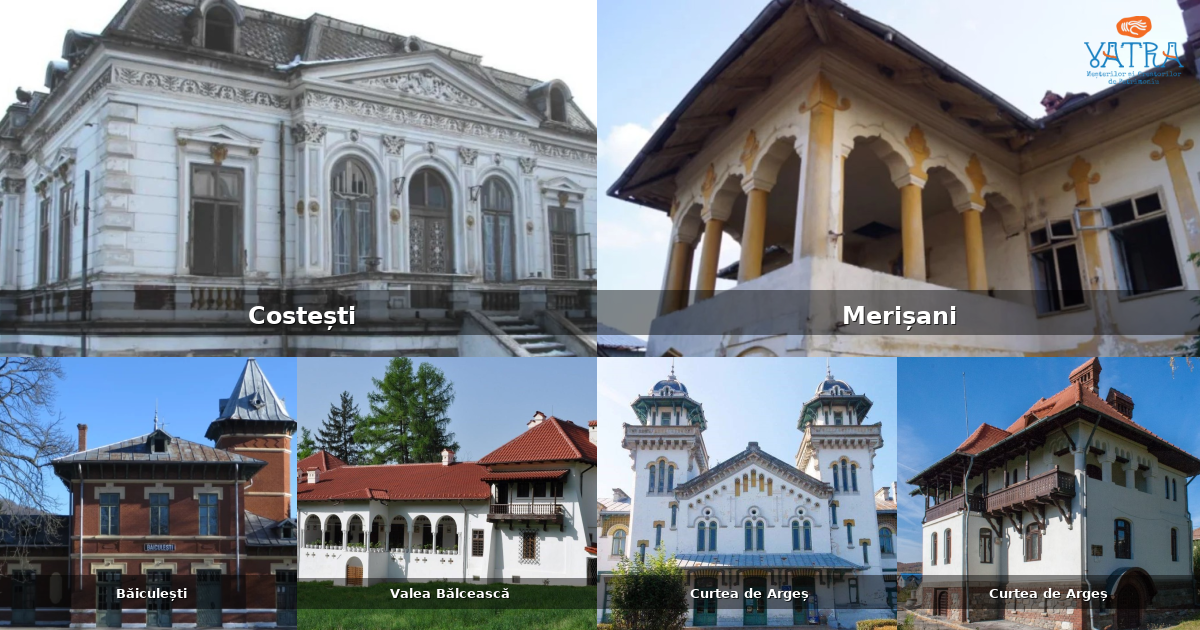 Atracții, monumente și obiective turistice din Costești