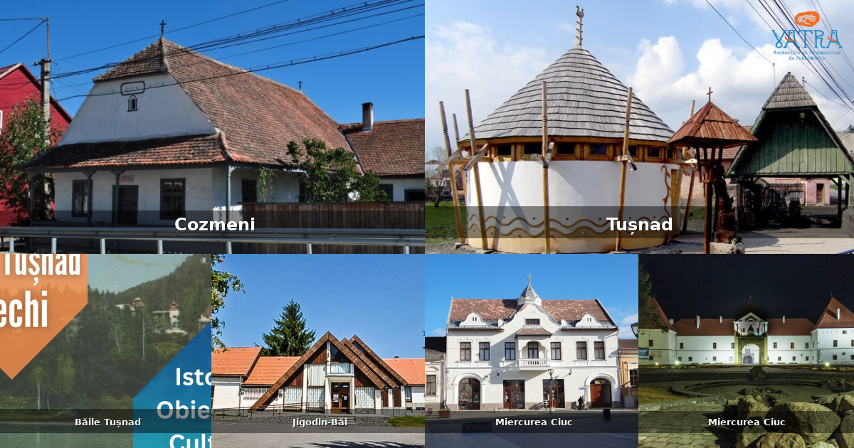 Atracții, monumente și obiective turistice din Cozmeni
