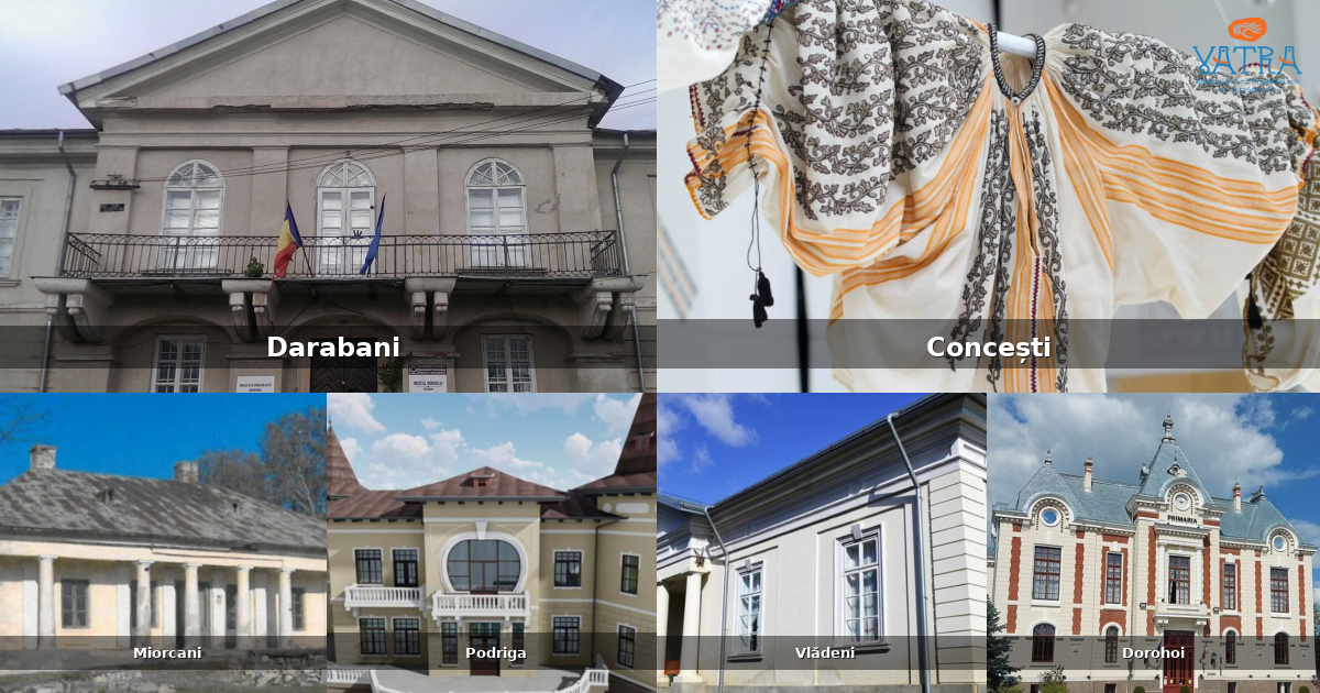 Atracții, monumente și obiective turistice din Darabani