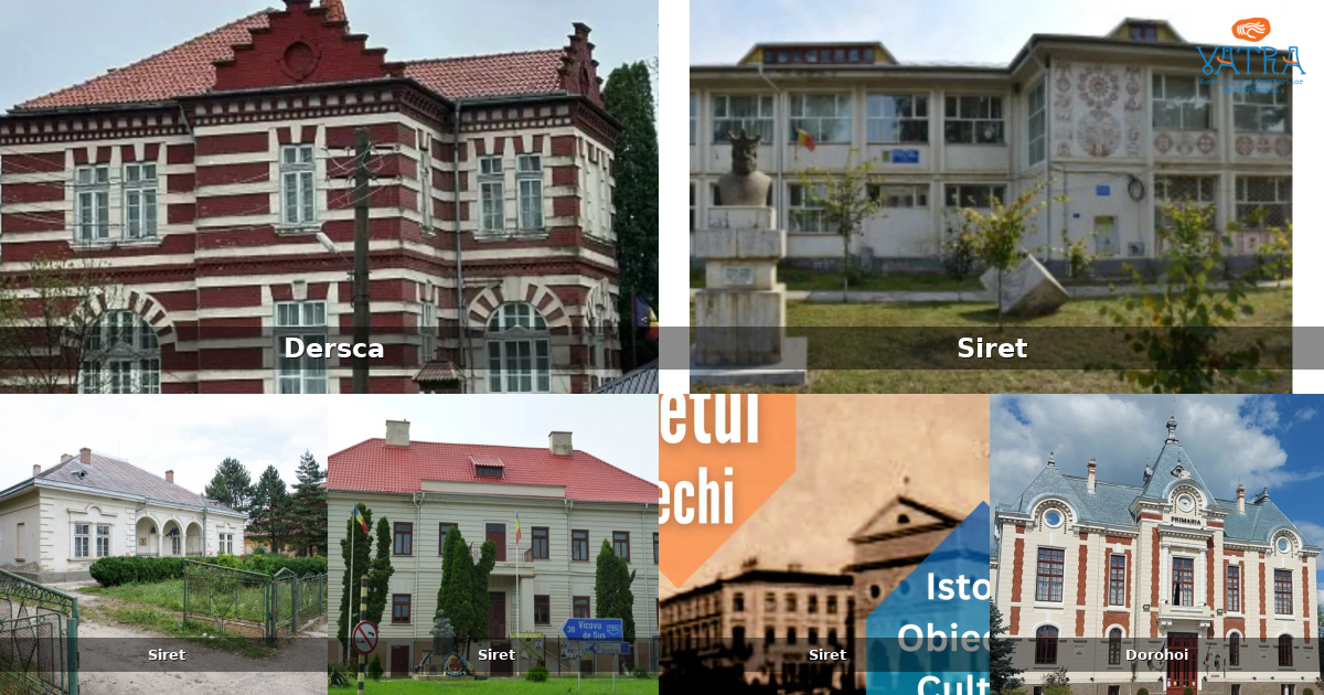 Atracții, monumente și obiective turistice din Dersca