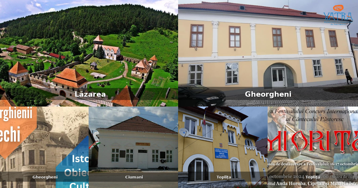 Atracții, monumente și obiective turistice din Ditrău