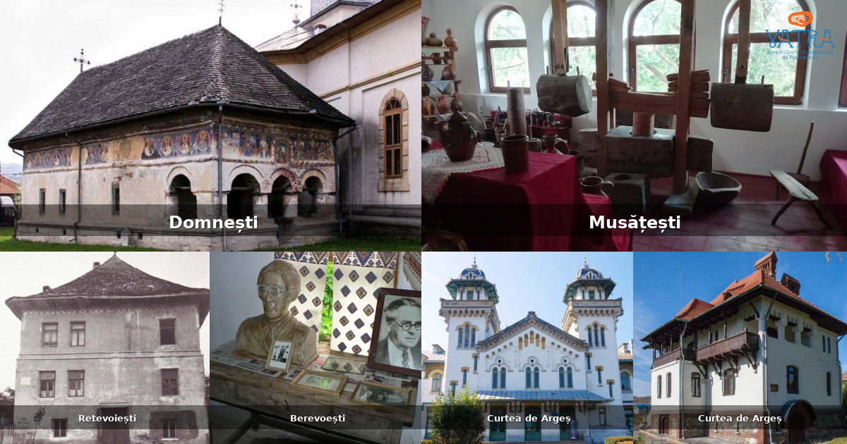 Atracții, monumente și obiective turistice din Domnești