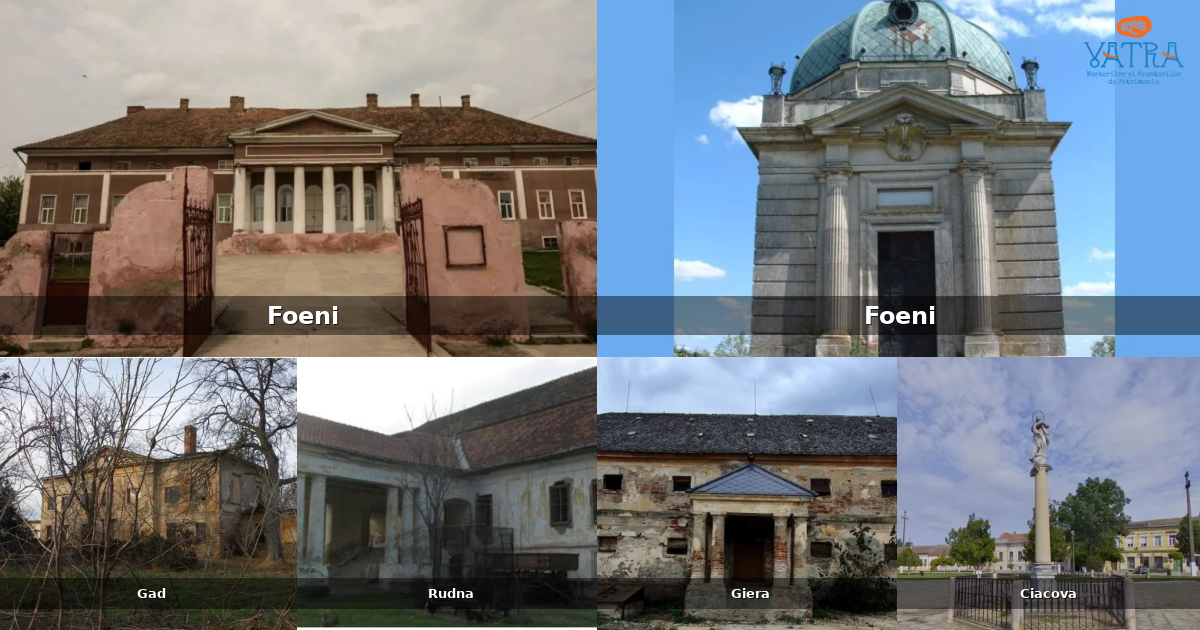 Atracții, monumente și obiective turistice din Foeni