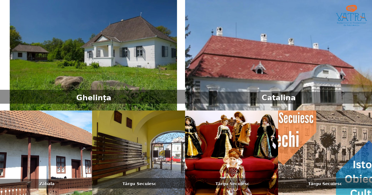 Atracții, monumente și obiective turistice din Ghelința