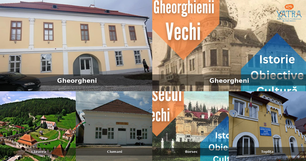 Atracții, monumente și obiective turistice din Gheorgheni