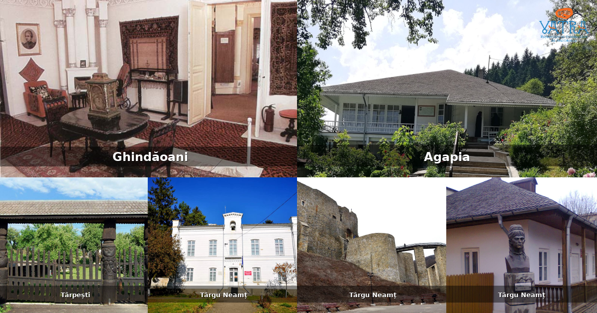 Atracții, monumente și obiective turistice din Ghindăoani
