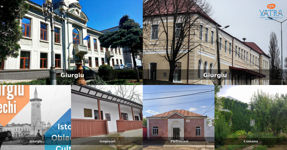 Atracții, monumente și obiective turistice din Giurgiu