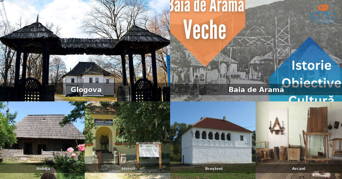 Atracții, monumente și obiective turistice din Glogova