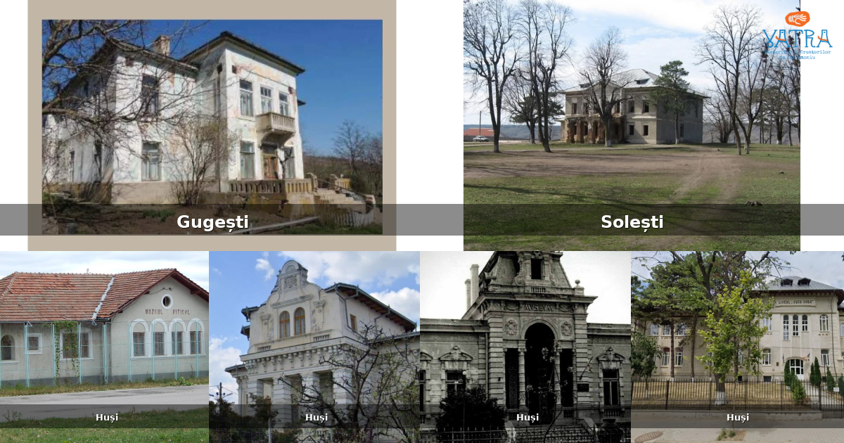 Atracții, monumente și obiective turistice din Gugești