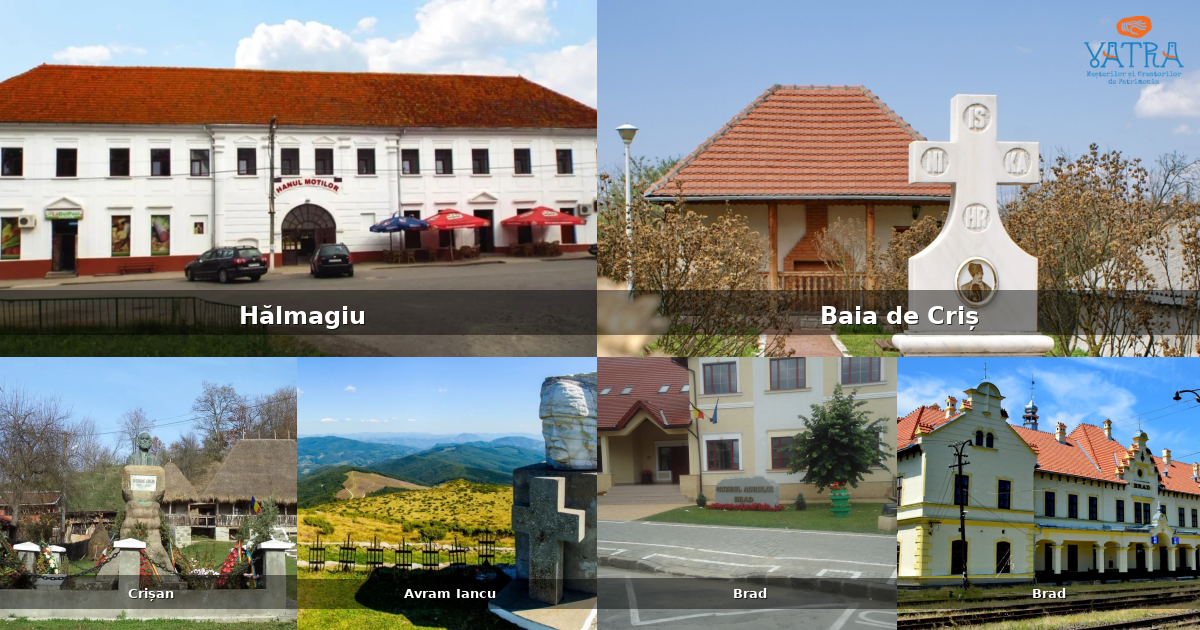 Atracții, monumente și obiective turistice din Hălmagiu